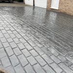 Concrete driveway in beckenham